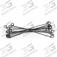 APPROVED VENDOR Bale Ties: Annealed, Annealed, 16 ga Wire Gauge, 0.062 in Wire Dia, 10 in Lg (MPN 16BA10-AI1). Key specifications — Number of Loops: Double Loop; Brand: APPROVED VENDOR.