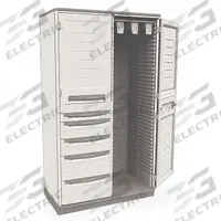 METRO Catheter Storage Cabinet: 41 1/4 in x 23 3/8 in x 72 1/2 in, 5 Drawers, 3 Shelves, 2 Doors (MPN SXRD72SCATH2). Key specifications — attr66315: METRO.