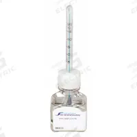 FRIO-TEMP Bottle Thermometer: -5°C to 20°C, +/-0.5°C, 30 mL Bottle Volume, Enviro-Safe® Liquid (MPN B61004-0400). Key specifications — Bottle Fill Medium: Enviro-Safe® Liquid; Temperature Units: Celsius; Accuracy: +/-0.5°C; Brand: FRIO-TEMP.