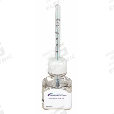 FRIO-TEMP Bottle Thermometer: -5°C to 20°C, +/-0.5°C, 30 mL Bottle Volume - Analog Bottle Thermometers for Blood Bank, Vaccine & Critical Refrigeration Environments