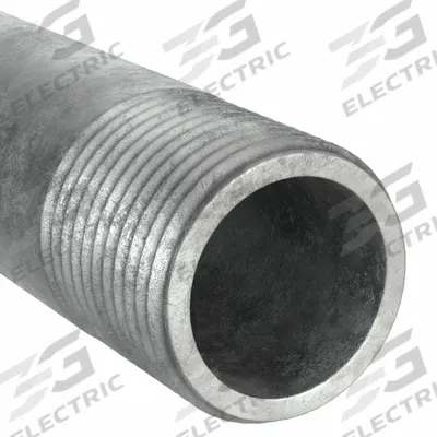 APPROVED VENDOR Pipe: 1 1/2 in Nominal Pipe Size, 10 ft Lg, Schedule 40, Galvanized Steel - Schedule 40 Threaded on Both Ends Pipe & Pipe Nipples