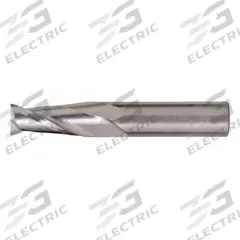 CLEVELAND Corner Radius End Mill: Carbide, TiAlN Coated, 2 Flute, 1/8" Mill Dia, 1/2" LOC, 0.01" Rad (MPN C81011)