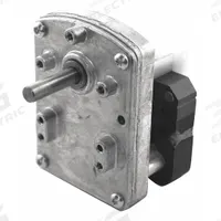DAYTON AC Gearmotor: Parallel, Single Output Shaft, Shaded Pole, Open, 4.1 RPM, 18 in-lb Max Torque (MPN 52JE16). Key specifications — Brand: DAYTON; Full Load Current: 0.32 A.