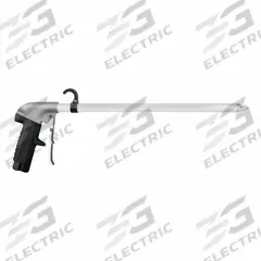 GUARDAIR Air Gun: Pistol-Grip Grip, Aluminum, 3/8 in Female NPT, 1 Nozzle(s), Straight, Focused (MPN U80LJ018AA3). Key specifications — attr1328526: Aluminum; attr1328500: Hanging Hook; attr1328508: GUARDAIR; attr1328515: No; attr1328533: Yes.