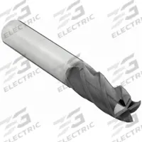 OSG Square End Mill: Carbide, TiAlN Coated, 4 Flute, 6 mm Mill Dia, 19 mm LOC, 64 mm OAL (MPN 404-236211)