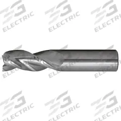 CLEVELAND Corner Radius End Mill: Carbide, 3 Flute, 1/2" Mill Dia, 3-1/8" LOC, 0.03" Rad, 6" OAL (MPN C72409)