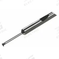 MICRO 100 Grooving Tool: 0.1875 in Shank Dia., Right Hand, 2.000 in Overall Lg (MPN QMFR-015-750-100X)