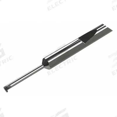 MICRO 100 Grooving Tool: 0.1875 in Shank Dia., Right Hand - Grooving Tools