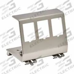 EATON TRIPP LITE Jack Boxes: Keystone, Keystone, 3 Ports, Silver, N063-003. Key specifications — Features: Heavy-Duty Metal Construction; Brand: EATON TRIPP LITE; Color: Silver.
