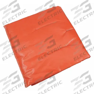 HI TEMP Welding Pad: Silicone-Coated Fiberglass, 2 1/2 ft Wd - Insulated Welding Pads