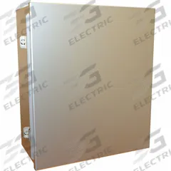 HAMMOND Electrical Enclosure: Stainless Steel, 14 in x 12 in x 6 in, NEMA 12/13/3R/4/4X, w/Panel (MPN 1414N4SSM6). Key specifications — Brand: HAMMOND; Closure Method: Clamps; Enclosure Material: Stainless Steel; Includes Inner Panel: with Inner Panel Included.