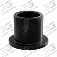 OILITE Flanged Sleeve Bearing: Vespel SP-21, 3/8 in Bore, 1/2 in OD, 1/2 in Overall Lg, Black (MPN VSPF-0607.5-04B). Key specifications — Brand: OILITE; Color: Black.