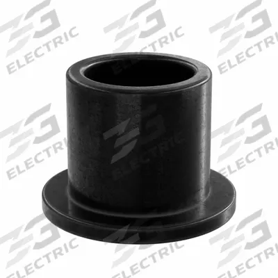 OILITE Flanged Sleeve Bearing: Vespel SP-21, 3/8 in Bore, 1/2 in OD, 1/2 in Overall Lg - Heavy-Load & Temperature-Resistant Plastic Flanged Sleeve Bearings
