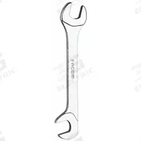 FACOM Open End Wrench: Alloy Steel, Satin, 5.5 mm Head Size, 2 61/64 in Overall Lg, Std (MPN FM-34.5.5). Key specifications — attr309776: No; attr309781: Satin; attr309780: Alloy Steel; attr324939: FACOM.