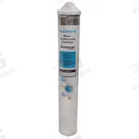SCOTSMAN Quick-Connect Water Filter: 5 micron, 2 gpm, 15 in Overall Ht, 3 1/4 in Overall Dia (MPN APRC1-P). Key specifications — Brand: SCOTSMAN; Reduces: Scale.