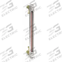 Closed Circuit Liquid Level Gauge: 13.62 in Body Ht, 10 1/2 in Sight Ht, 1/2" NPTF Male (MPN G608-12-A-1-4). Key specifications — Brand: LDI INDUSTRIES; Compatible with Series: G608 Series; Includes Thermometer: No Thermometer Included; Seal Material: Buna N.