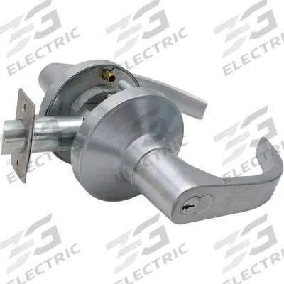 PDQ Door Lockset: Storeroom Lever Locksets, Chrome, ADA Compliant