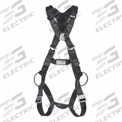 MSA Fall Protection Harnesses: Arc Flash, Gen Use/Welding, Vest Harness - Arc-Flash Rated Vest-Style Harnesses for Positioning