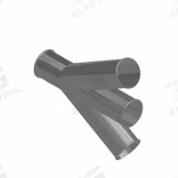 Dust Collection Duct and Fittings: Stainless Steel, For 4 in Duct Dia, 17 in Overall Lg, 30° Angle (MPN 8040103156). Key specifications — Brand: NORDFAB.
