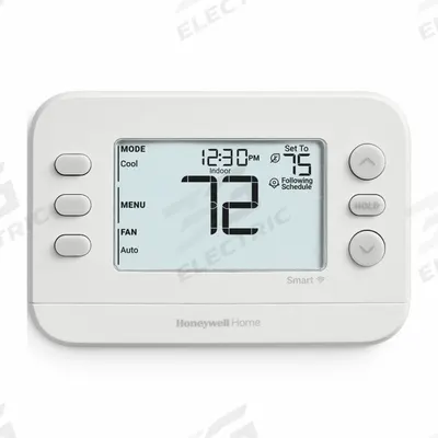RESIDEO Low Voltage Programmable Thermostat: Heat and Cool, Auto and Manual - Standard Thermostats