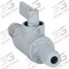 APPROVED VENDOR Manual Two-Way Ball Valve: 1/2 in, PVC, Straight, Barb x Barb, Full Port Ball Port (MPN 5743990). Key specifications — Brand: APPROVED VENDOR; Handle: Wedge.