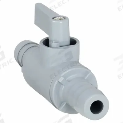 APPROVED VENDOR Manual Two-Way Ball Valve: 1/2 in, PVC, Straight, Barb x Barb - PVC Ball Valves