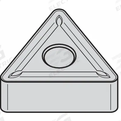 WIDIA Triangle Turning Insert: TNMG3317N - Triangle (T) Indexable Turning Inserts