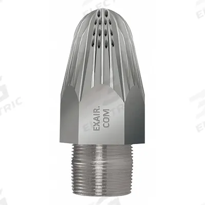EXAIR Air Gun Nozzle: Aluminum/Zinc, 4 15/16 in Extension Lg - Exair Air Gun Nozzles
