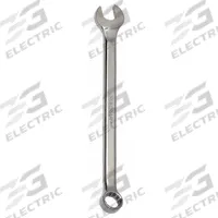 ABILITY ONE Combination Wrench: Alloy Steel, Chrome, 16 mm Head Size, 9 1/4 in Overall Lg, Offset (MPN 5120-01-645-2321). Key specifications — attr309539: 16 mm; attr309567: No; attr324930: ABILITY ONE.