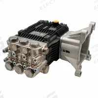 A.R. NORTH AMERICA Pump: 5 gpm Max. Flow Rate, 3,400 RPM Max. Motor Speed, Horizontal Gas Engine (MPN RKV5G40HD-F24). Key specifications — Brand: A.R. NORTH AMERICA; Discharge Connection Type: NPT; Drive Type: Direct-Mount; Intake Connection Type: FNPT; Lubrication: Oil Bath; Power Source: Gasoline Engine; Shaft Type: Hollow; Flange Type: Horizontal Gas Engine.