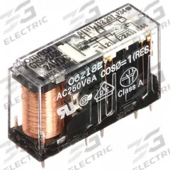 OMRON Force Guided Relay: Socket Mounted, 24V DC, 6 A Rating, 10 Pins/Terminals, DPST-NC/DPST-NO (MPN G7SA-2A2B DC24). Key specifications — Contact Rating (DC): 6 A @ 30V; Brand: OMRON.