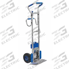LIFTKAR SAL General Purpose Hand Truck: 240 lb Cap, Four-Position Sweep Back, Aluminum, Pneumatic (MPN 274253). Key specifications — Frame Type: Rounded Back; Frame Material: Aluminum; Charge Time: 4 hr; Battery Type: Absorbent Glass Mat (AGM); Brand: LIFTKAR SAL.