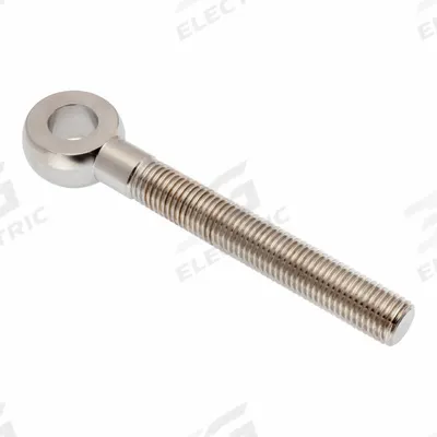 AMPG Fixed Rod End: Stainless Steel, Plain, 8 in Hole Center-to-End Lg, Right Hand - Stainless Steel Male Threaded Fixed Rod Ends