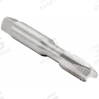 CLEVELAND Spiral Point Tap: 5/16"-18 UNC, H3 / 2B, 3 Flute, Bottoming Chamfer, High Speed Steel (MPN C57153)