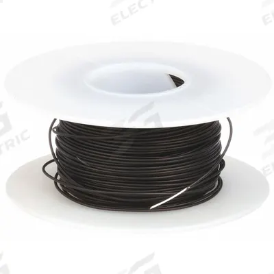 OK INDUSTRIES Spooled Wrapping Wire: 100 ft Overall Lg, 26 AWG Conductor Size - Spooled Wrapping Wires