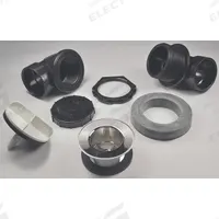AB&A Waste and Overflow Kit: Plastic, 1 1/2 in Overall Dia, 2 1/2 in Overall Ht, Lift and Turn (MPN 60358). Key specifications — Color: Silver; Includes: Overflow Elbow; Connection Type: Solvent Weld; Material: Plastic; Grate Material: Stainless Steel.