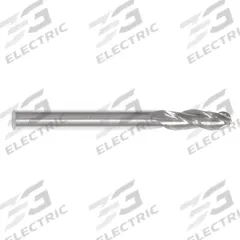 APPROVED VENDOR Ball End Mill: Carbide, TiCN Coated, 3 Flute, 9/16" Mill Dia, 1-1/4" LOC, 3-1/2" OAL (MPN 222-001222)
