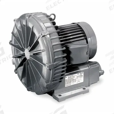 FUJI ELECTRIC Regenerative Blower: 0.33 hp, 34.8 in wc Max Op Pressure - 1-Stage Regenerative Blowers