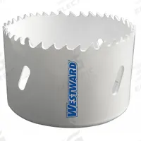 WESTWARD Hole Saw: 2 3/4 in Saw Dia., 4/6 Teeth per Inch, 1 1/2 in Max. Cutting Dp, Bi-Metal (MPN 29VU28). Key specifications — attr1098070: 4/6; attr1098087: WESTWARD; attr1098073: 5/8"-18.