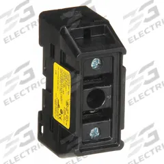 BUSSMANN Fuse Block: Finger-Safe, 1 Pole, 600 V AC, DIN Rail/Panel Mounting, Box Lug Termination (MPN TCFH60N). Key specifications — Brand: BUSSMANN.