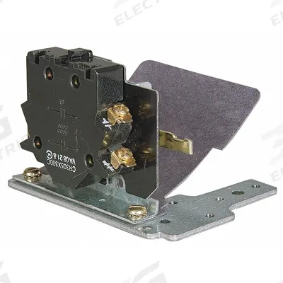 GE Auxiliary Contact Block: 1NO/1NC, 10 A Max Current (AC), Side Mount - GE Auxiliary Contacts