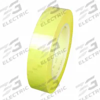 3M Electrical Tape: 3/4 in Wd, 72 yd Lg, 1.97 mil Thick, Polyester Film, Rubber, Yellow, 56, 48 PK (MPN 56-YELLOW-3/4"X72YD*). Key specifications — Series: 56.