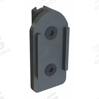 BANNER STAKES Belt Barrier Connector: Black, 3 in Overall Ht, Wall-Mount (MPN MH7110). Key specifications — attr193628: BANNER STAKES; attr981604: Magnetic Belt Cartridge; attr981612: Connector; attr1005082: Wall-Mount.