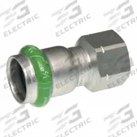 APOLLO Crimp Adapter Fitting: 1 in Pipe x 1 in Pipe Size, Press-fit x FNPT, EPDM, SmartPress (MPN 123456948). Key specifications — Brand: APOLLO; Series: SmartPress.