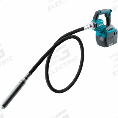 MAKITA Cordless Concrete Vibrator: 40V DC, 88 in Lg, 1 1/2 in Dia - Makita Cordless Concrete Vibrators