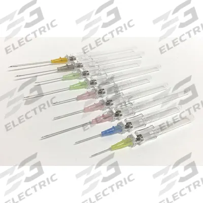 MEDSOURCE Safety Catheter: Stainless Steel, 14 ga Needle Gauge, Polyurethane - Safety IV Catheters