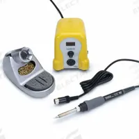 HAKKO Digital Soldering Station: 1 Channel, 100 W, ESD Safe (MPN FX888DX-010YW). Key specifications — Handpiece Style: Soldering Iron; Tip Width: 1.6 mm; Manufacturer Part Number: FX888DX-010YW; ESD Safe: Yes; Brand: HAKKO.
