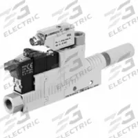 AVENTICS Vacuum Ejector: 5 mm Metric, 5 mm Metric, 6 bar Max Supply Pressure, 2 PNP Outputs, 1 NC (MPN R412010177). Key specifications — attr950091: Silencer; attr123938: R412010177; attr123959: 1 NC; attr123962: 2 PNP Outputs.