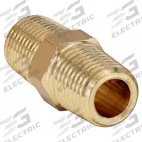 APPROVED VENDOR Metal Pipe Straight: Straight, 3/8 in x 3/8 in, 1,200 psi, 1 31/64 in Lg (MPN 8010-06-06). Key specifications — Maximum Operating Pressure: 1,200 psi.