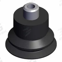 SMC Bellows Cup: Bellows, M5 x 0.8, 15 mm Pad Dia, Silicone, Black, 40, 14.5 mm Pad Ht, ZP2 (MPN ZP2-TB15MBS-H5). Key specifications — attr1019101: ZP2-TB15MBS-H5; attr1019103: SMC; attr1019107: 40.
